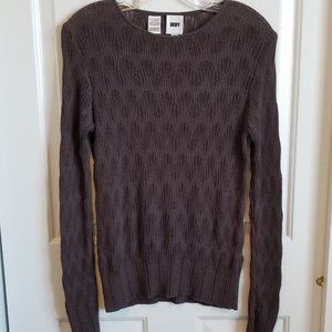 DKNY Long Sleeve Wool Sweater